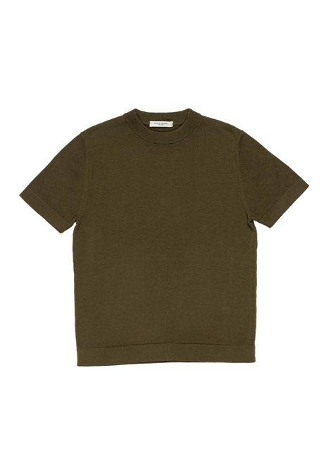 T-shirt in filo PAOLO PECORA KIDS | PP4286VERDONE